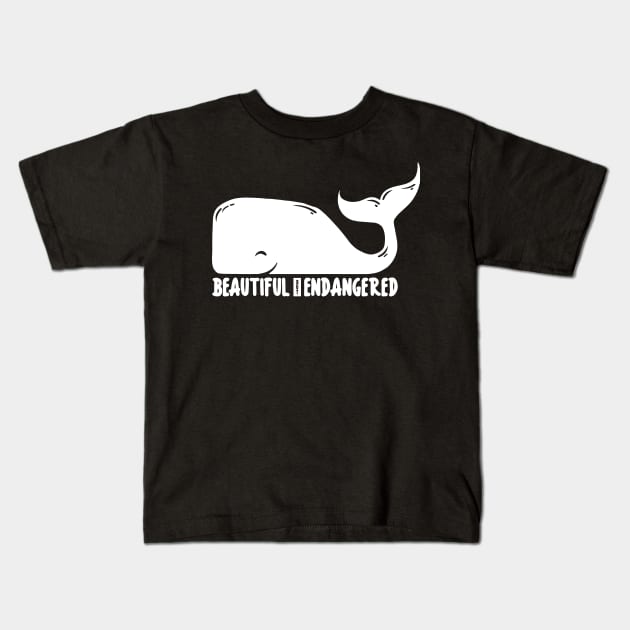 'Beautiful but Endangered' Animal Conservation Shirt Kids T-Shirt by ourwackyhome